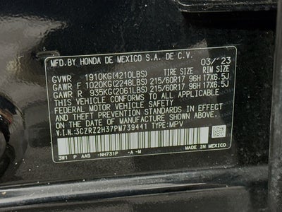 2023 Honda HR-V LX