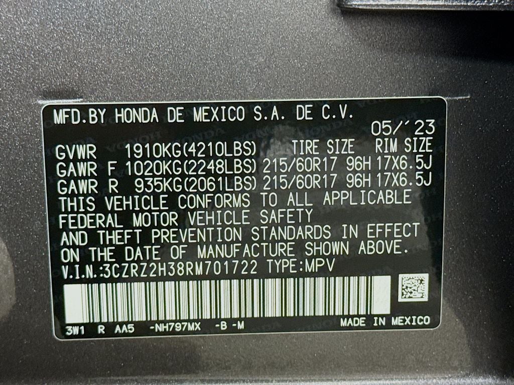 2024 Honda HR-V LX