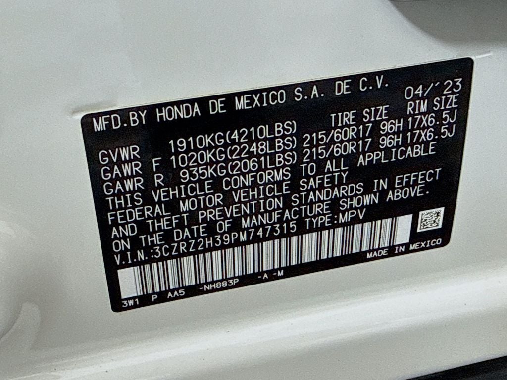 2023 Honda HR-V LX