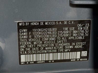 2024 Honda HR-V LX