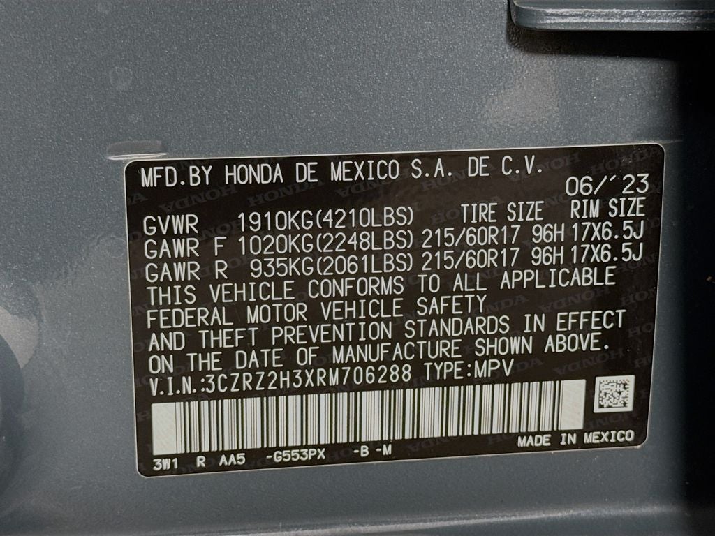 2024 Honda HR-V LX