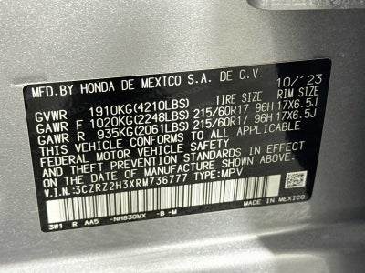 2024 Honda HR-V LX