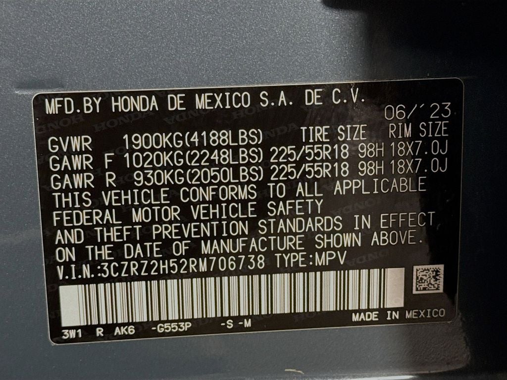 2024 Honda HR-V Sport