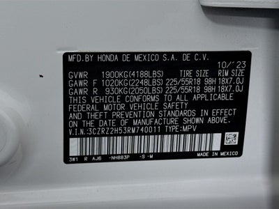 2024 Honda HR-V Sport