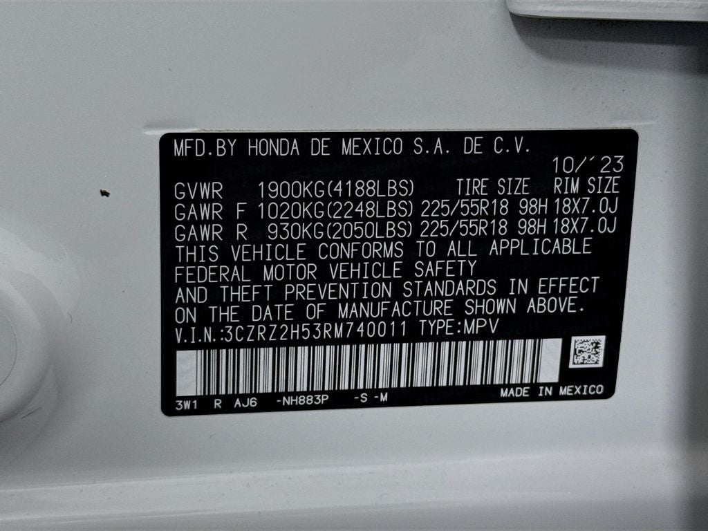 2024 Honda HR-V Sport