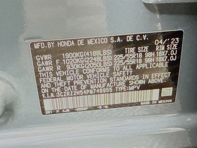 2023 Honda HR-V Sport