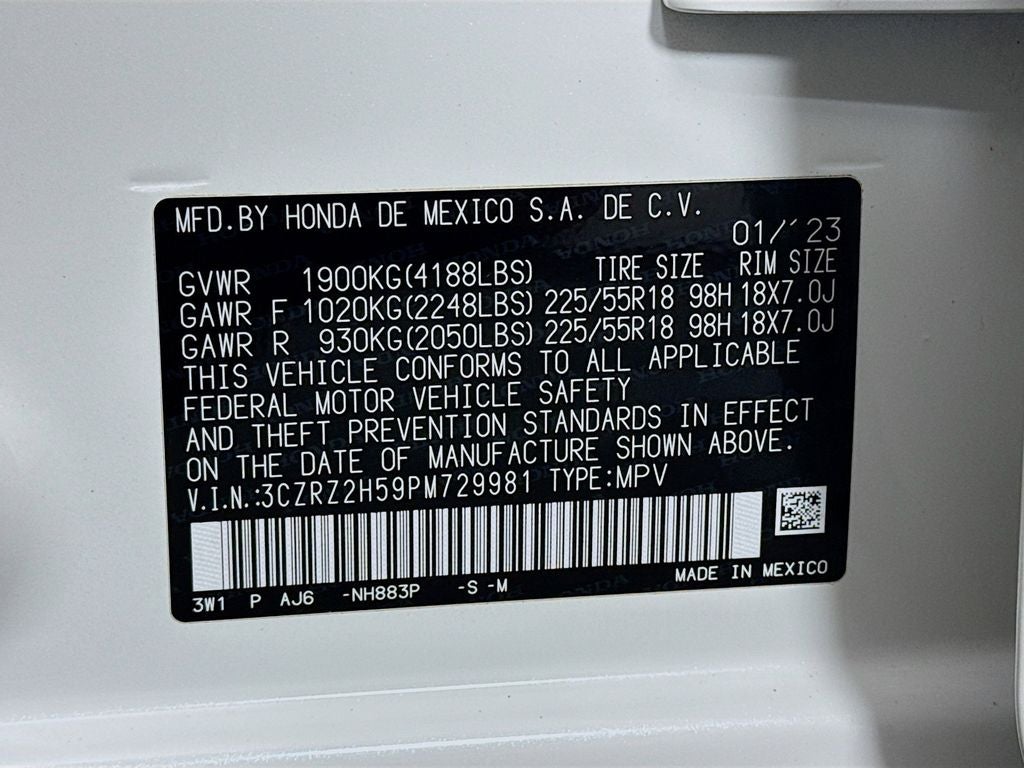 2023 Honda HR-V Sport