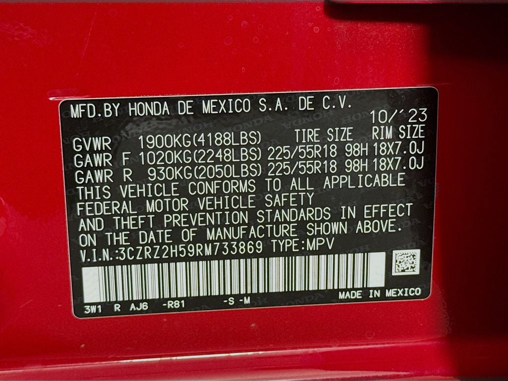 2024 Honda HR-V Sport