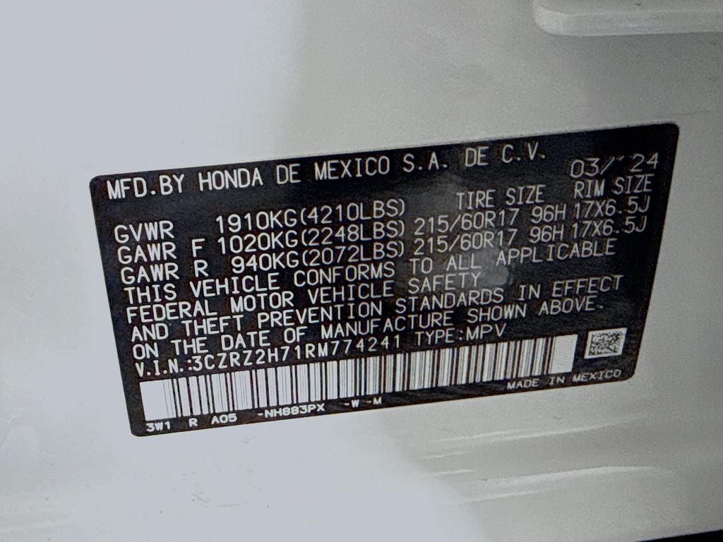 2024 Honda HR-V EX-L