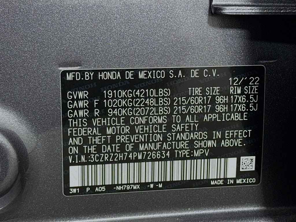 2023 Honda HR-V EX-L