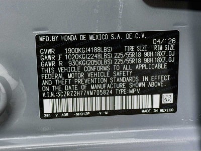 2027 Honda HR-V EX-L