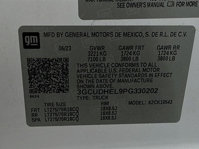 2023 Chevrolet Silverado 1500 ZR2