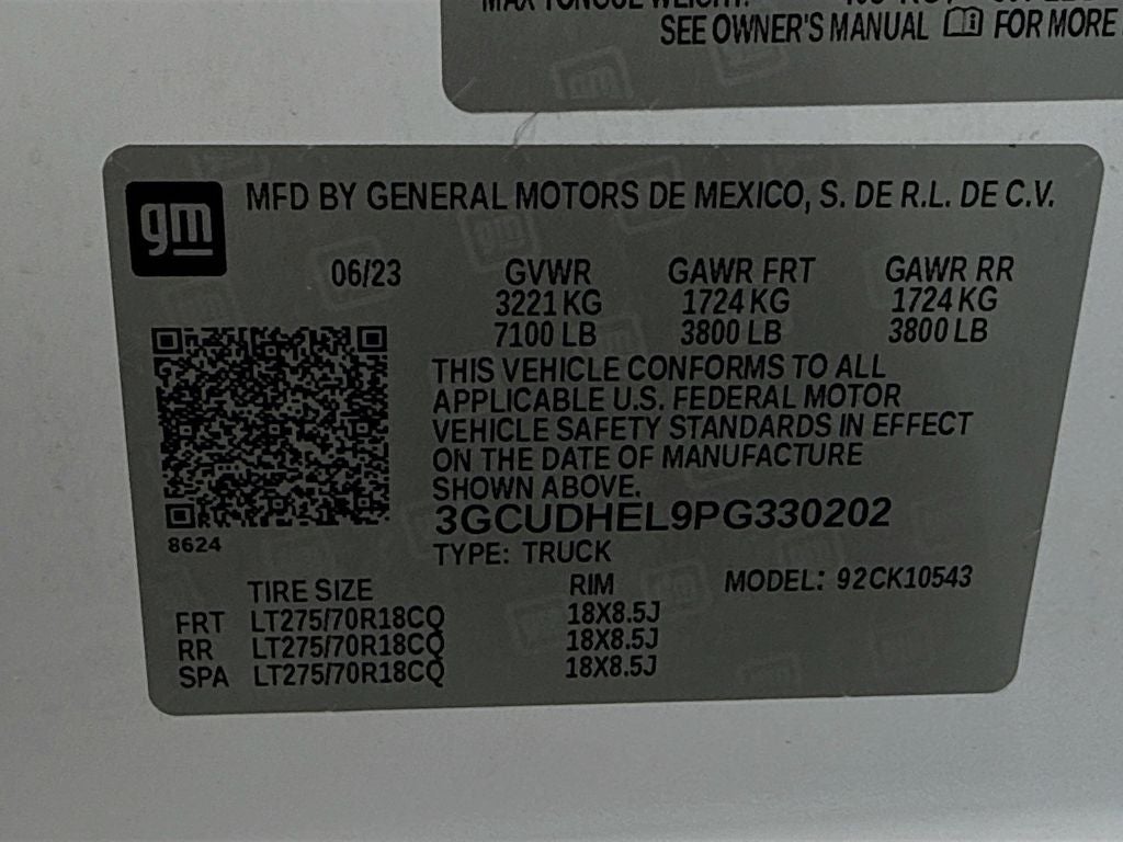 2023 Chevrolet Silverado 1500 ZR2
