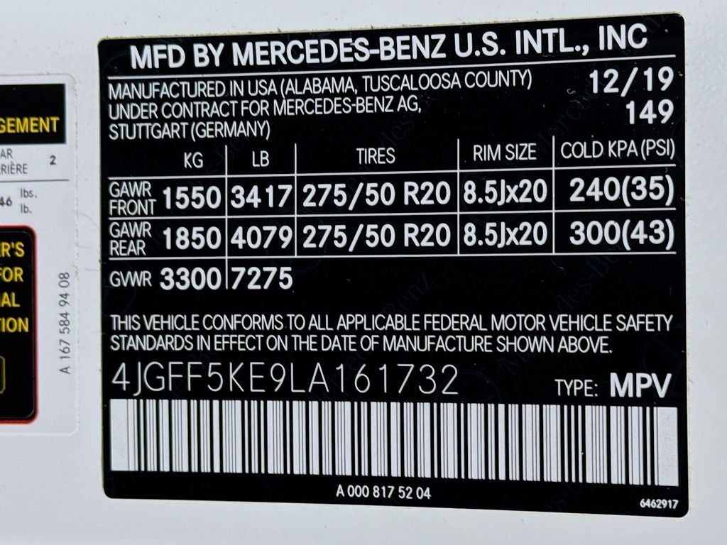 2020 Mercedes-Benz GLS GLS 450 4MATIC®