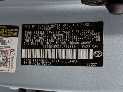 2007 Toyota Camry LE