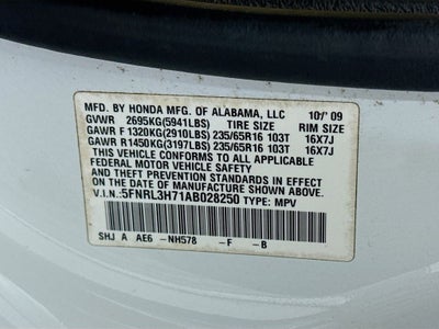 2010 Honda Odyssey EX-L