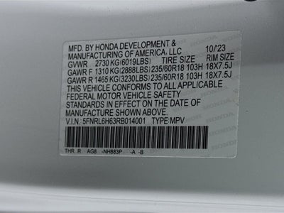 2024 Honda Odyssey EX-L