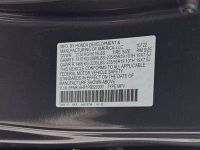 2023 Honda Odyssey Touring