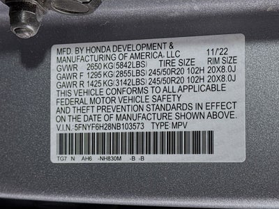 2022 Honda Pilot Special Edition