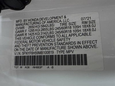 2021 Honda Pilot EX-L
