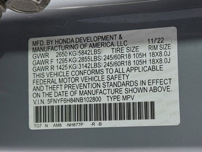 2022 Honda Pilot TrailSport