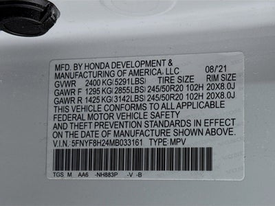 2021 Honda Passport Sport