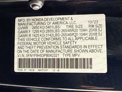 2023 Honda Passport EX-L