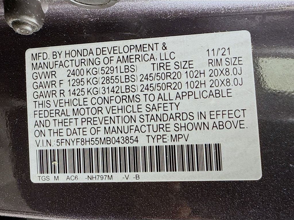 2021 Honda Passport EX-L