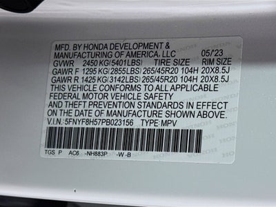 2023 Honda Passport EX-L