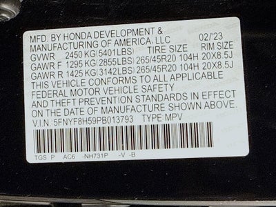 2023 Honda Passport EX-L