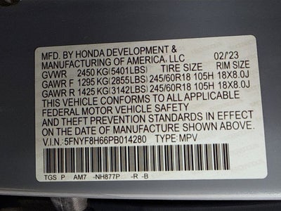 2023 Honda Passport TrailSport