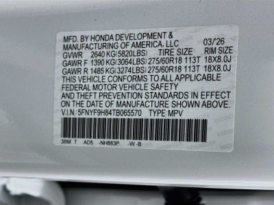2026 Honda Passport TrailSport Elite