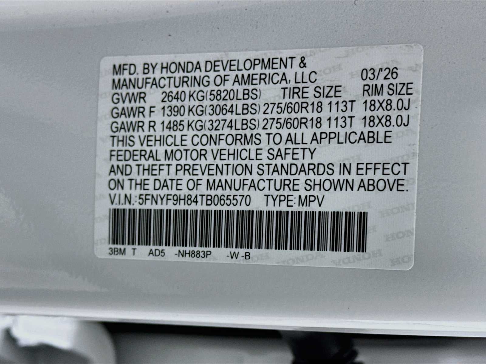 2026 Honda Passport TrailSport Elite