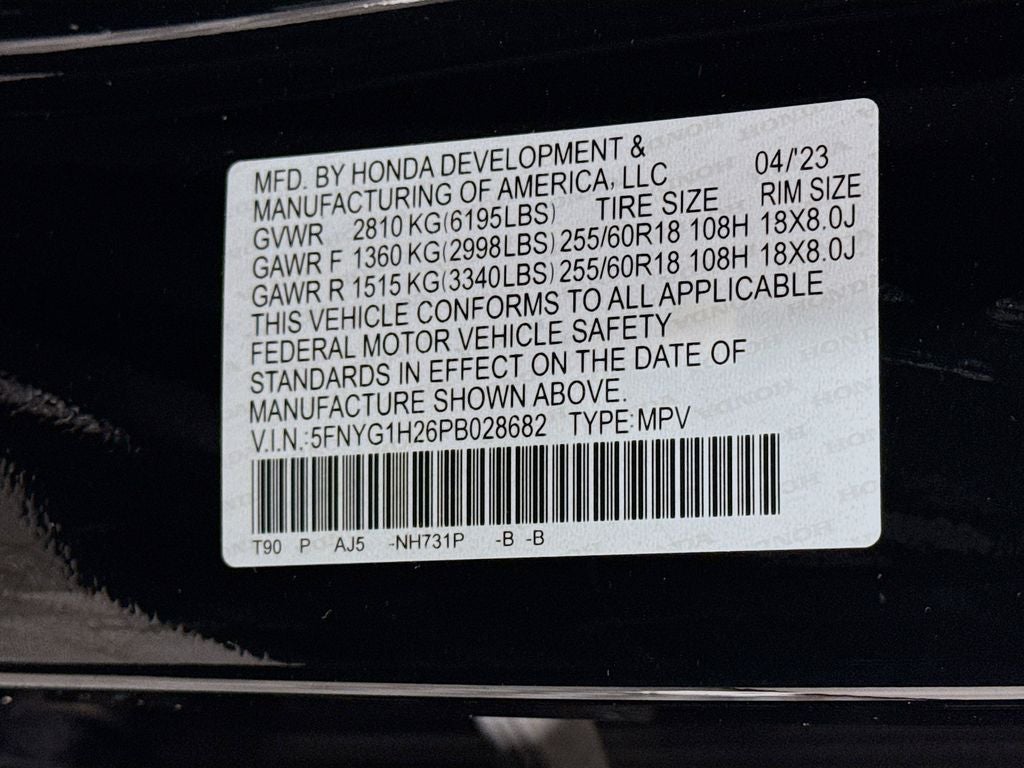 2023 Honda Pilot LX
