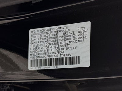 2023 Honda Pilot Sport