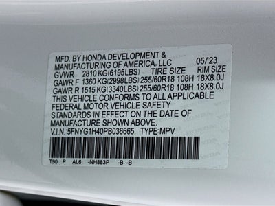 2023 Honda Pilot EX-L 8 Passenger