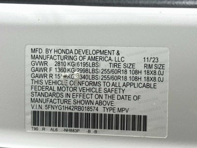 2024 Honda Pilot EX-L 8 Passenger