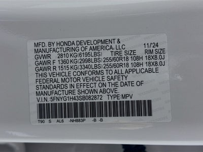 2025 Honda Pilot EX-L