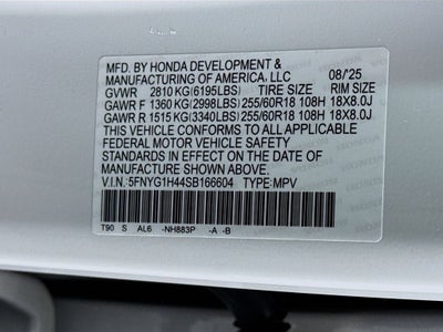 2025 Honda Pilot EX-L
