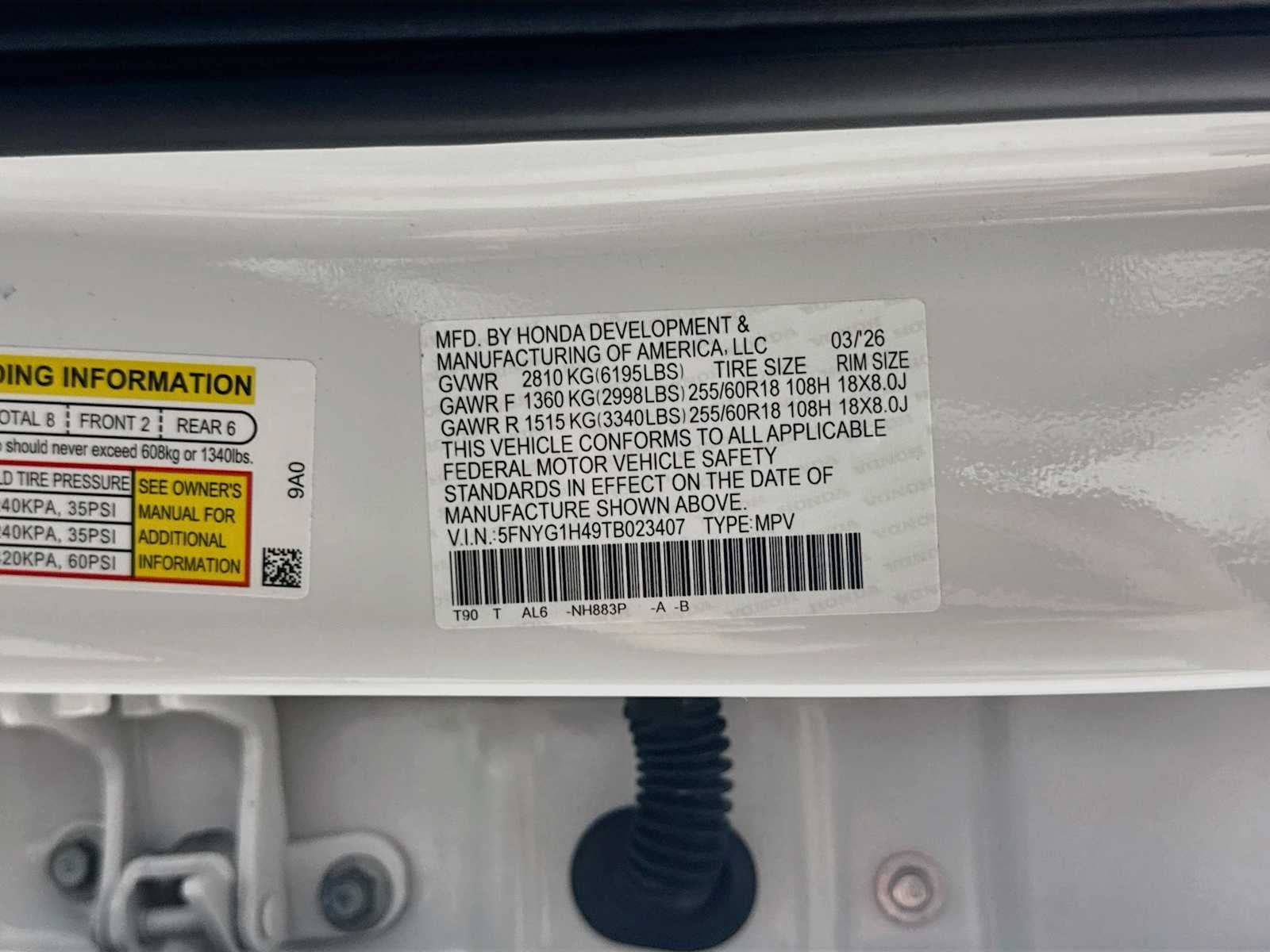 2026 Honda Pilot EX-L