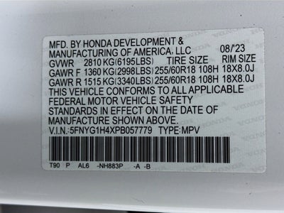 2023 Honda Pilot EX-L 8 Passenger