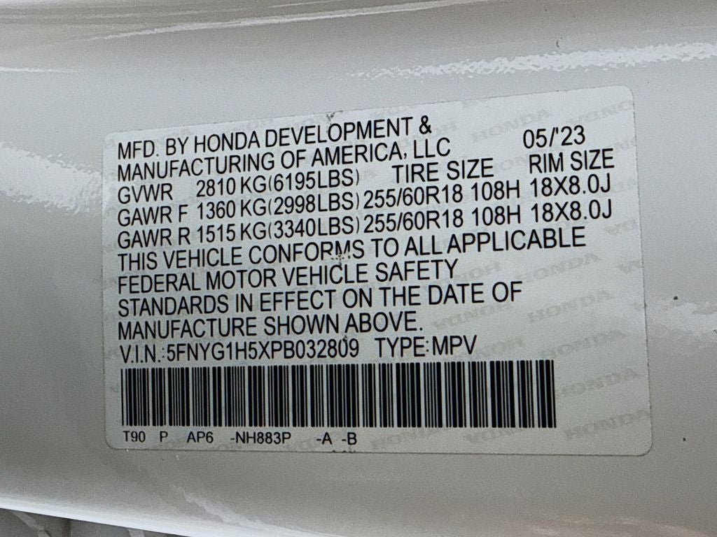 2023 Honda Pilot EX-L 7 Passenger
