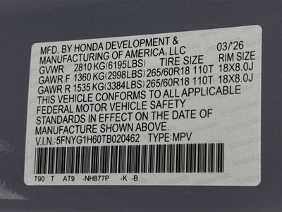 2026 Honda Pilot TrailSport