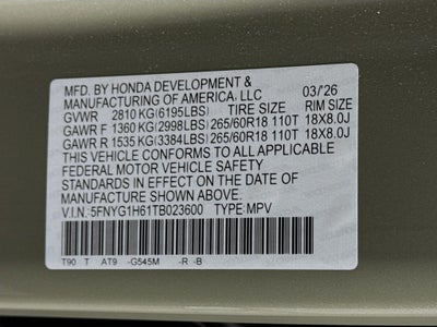 2026 Honda Pilot TrailSport
