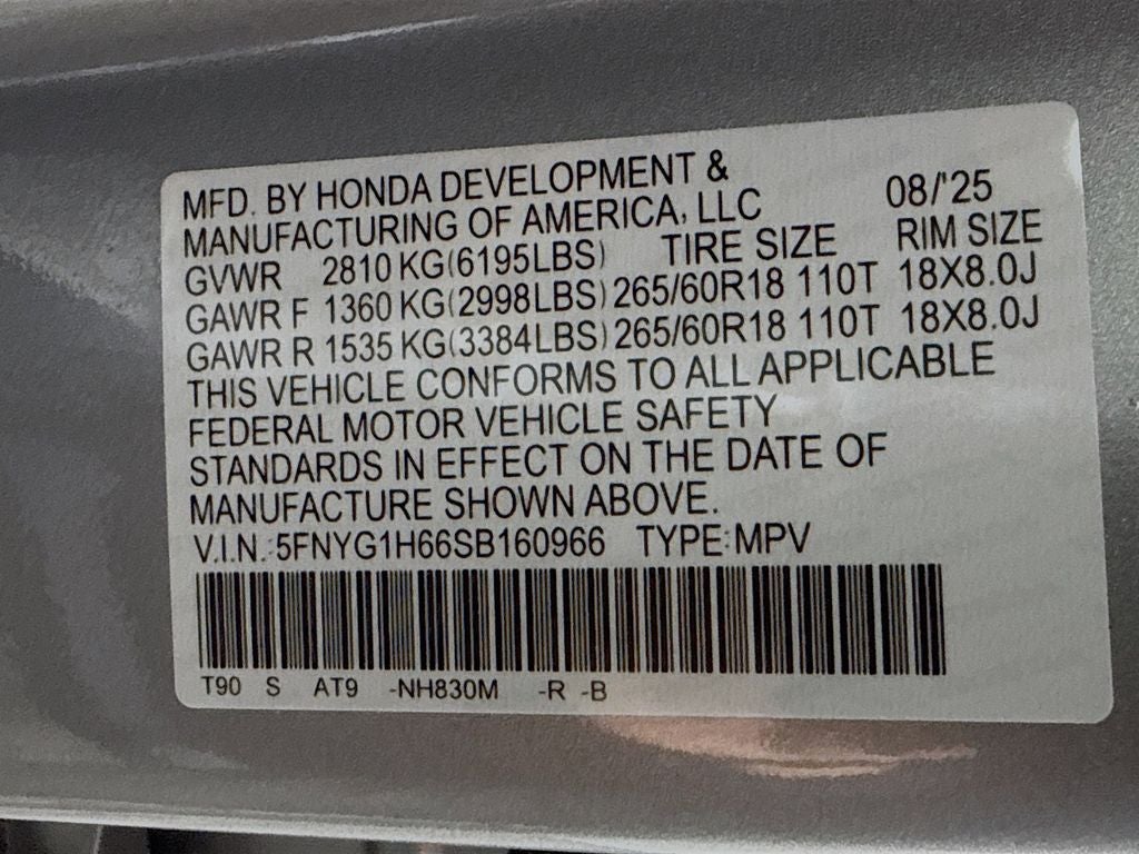 2025 Honda Pilot TrailSport