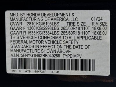 2024 Honda Pilot TrailSport