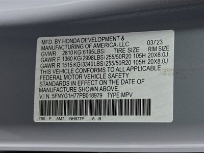 2023 Honda Pilot Touring