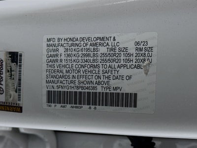 2023 Honda Pilot Touring