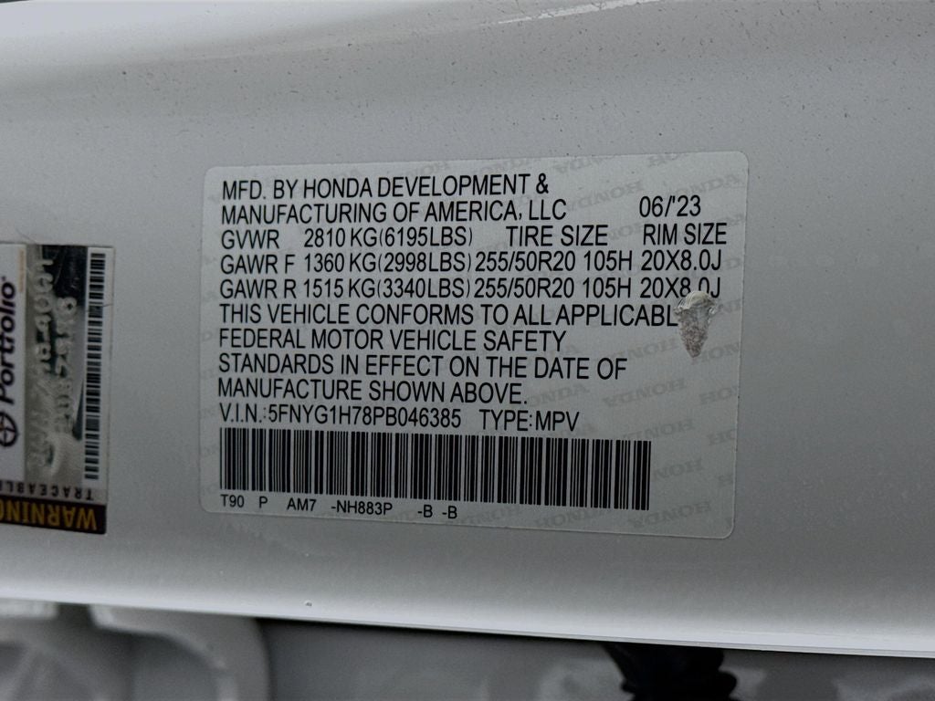 2023 Honda Pilot Touring