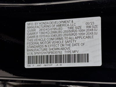2023 Honda Pilot Touring